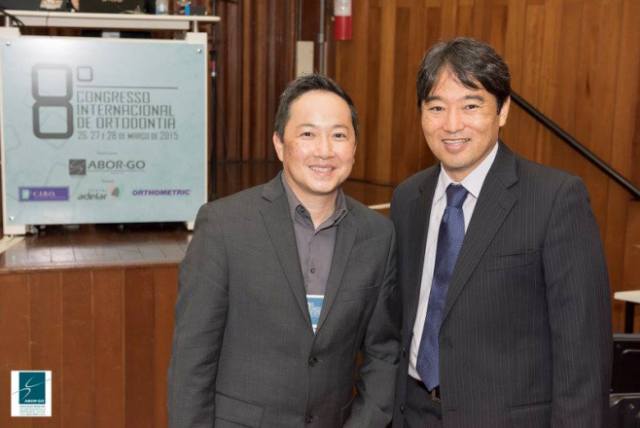 Dois dos destaques do nosso congresso: professor Tung Nguyen (EUA) e Maurício Sakima